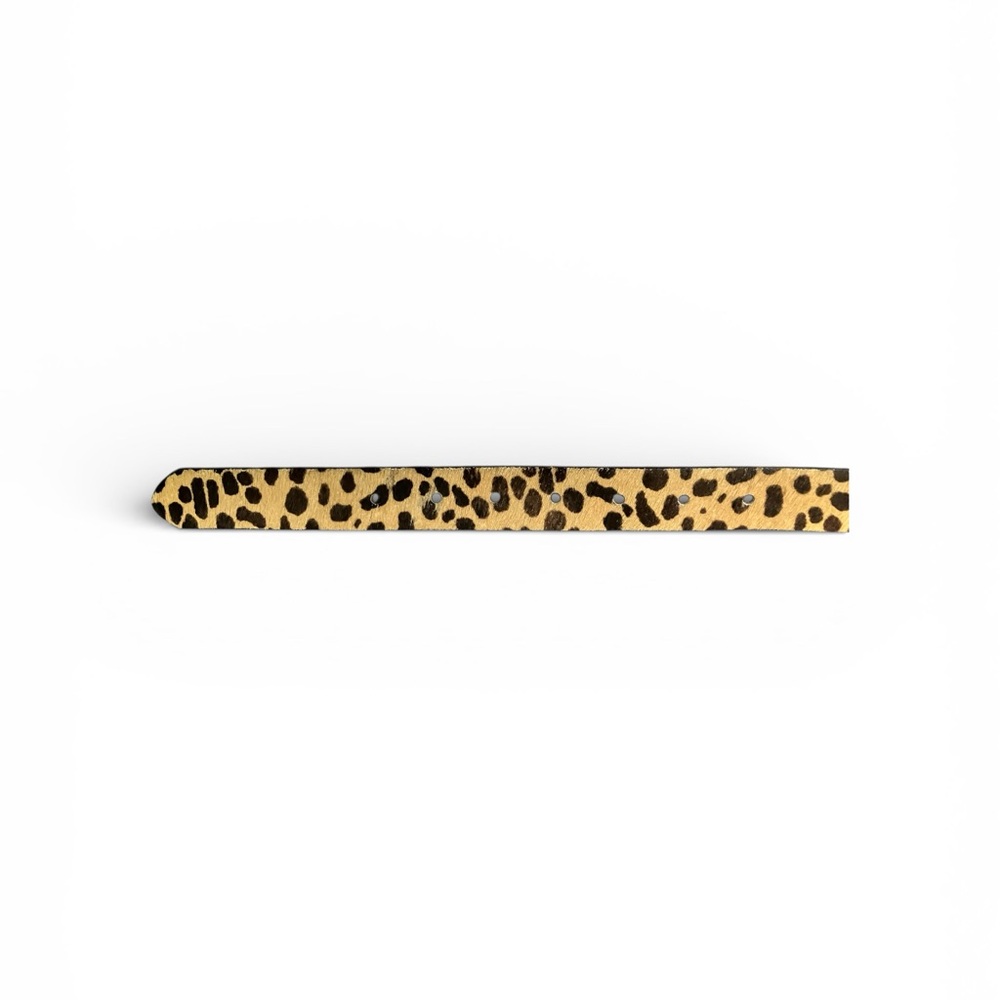 J.Crew leopard calf hair belt, large - Picture 6 of 7